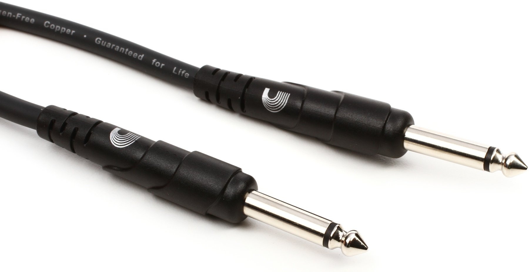 D'Addario Classic Series Pedalboard Patch Cable - Straight to Straight - 3 foot