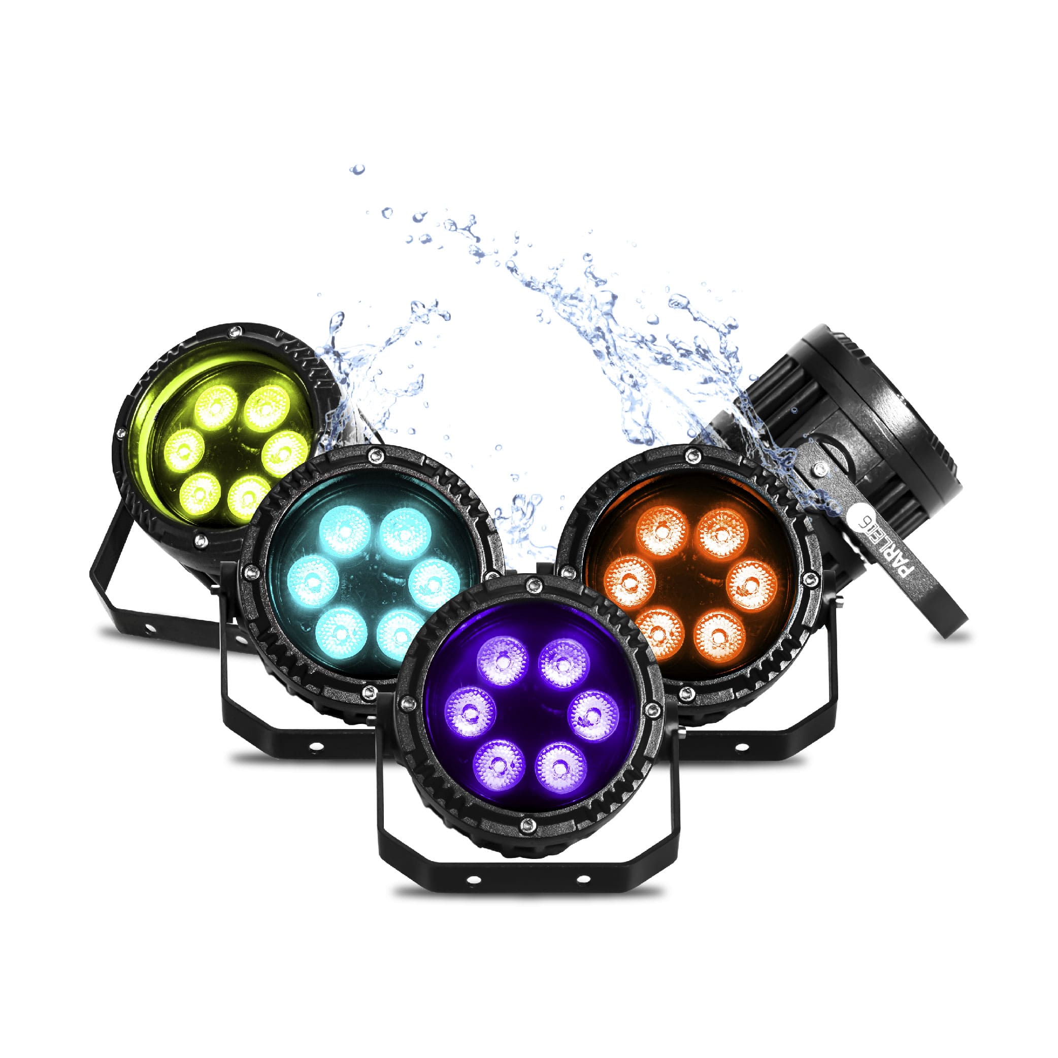 Lite Tek 20 W 6 Led RGB Par