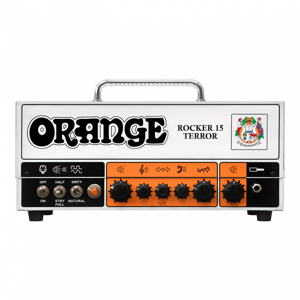 Orange Amplifiers Rocker 15 Terror 15W Tube Guitar Amp Head White