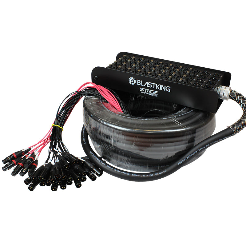 Cable Snake para Escenario / Estudio Blastking SPS32X8-100 32x8, 100 pies