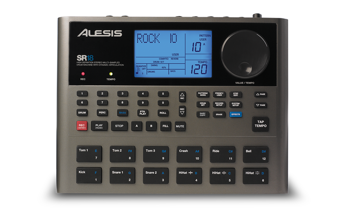 Alesis SR-18 Máquina de Ritmos