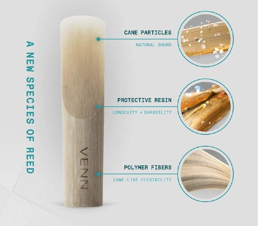 D'Addario Woodwinds Venn #3.5 Tenor Saxophone Reed