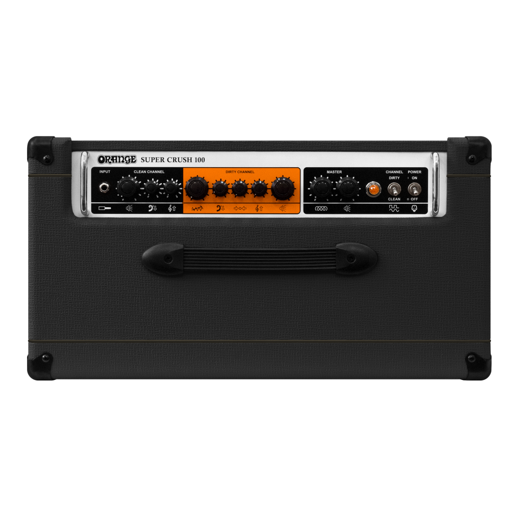 Orange Super Crush 100-Watt Solid-State 1 X 12" Combo Amplifier - Black