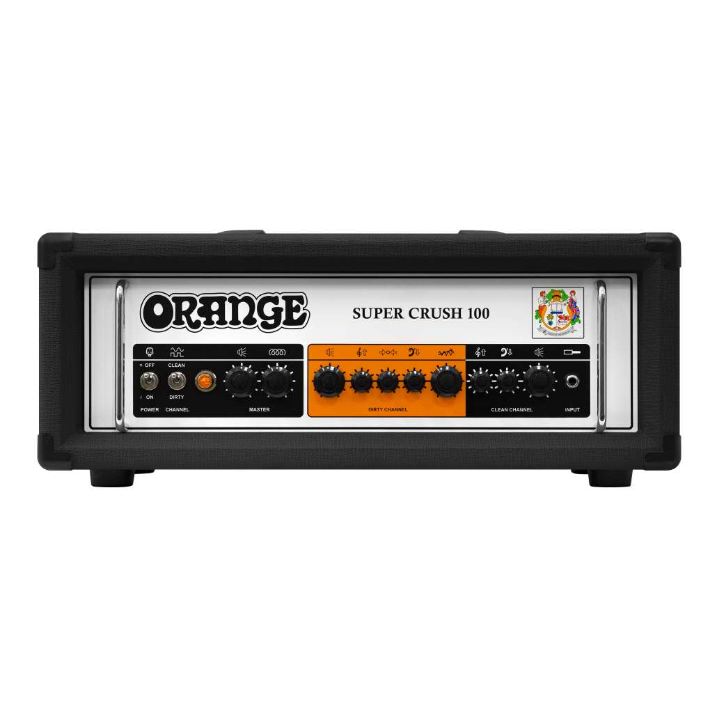 Orange Super Crush 100 100 Watt Solid State Amplifier Black
