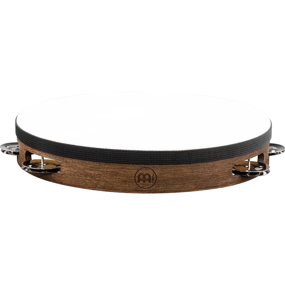 Meinl 10" Double Row Tambourine - Walnut Brown