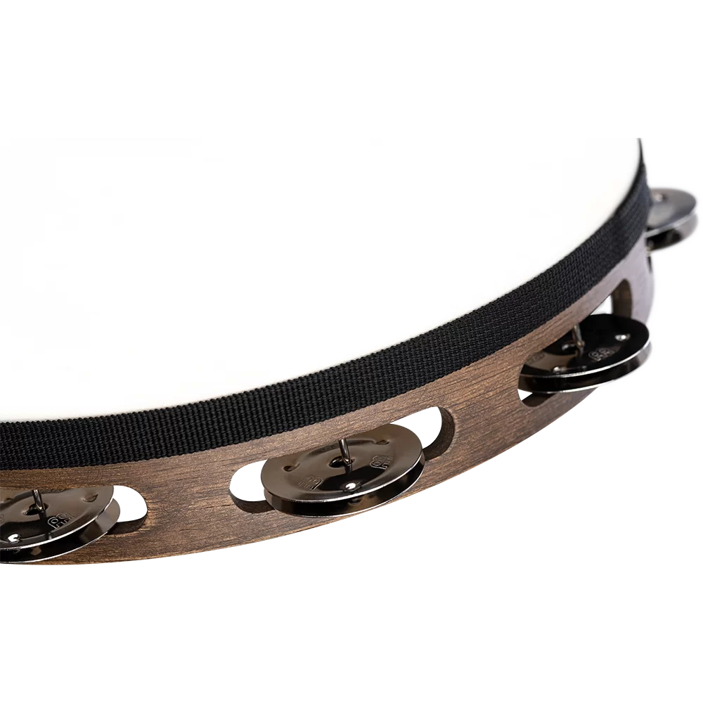 Meinl 10" Double Row Tambourine - Walnut Brown
