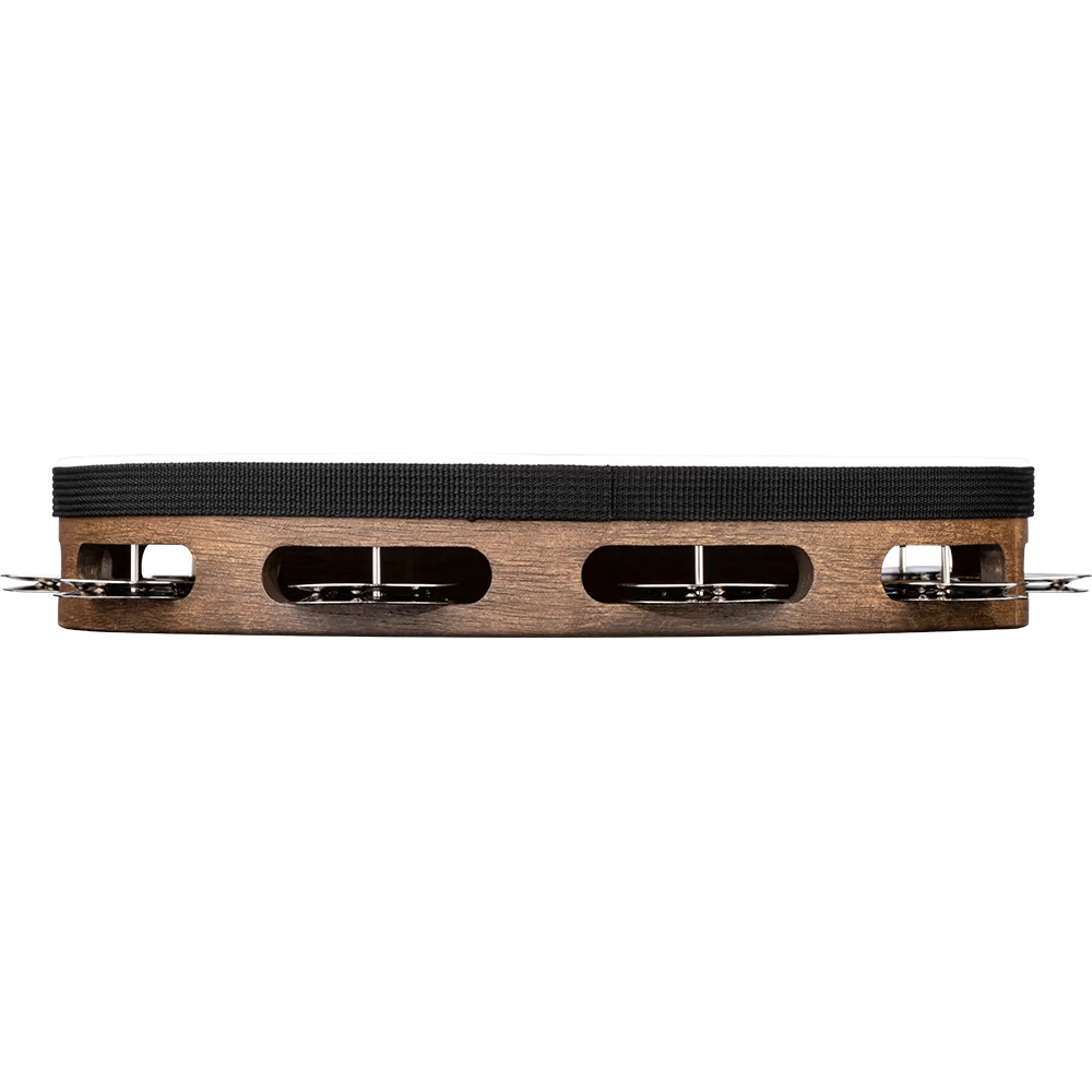 Meinl 10" Double Row Tambourine - Walnut Brown