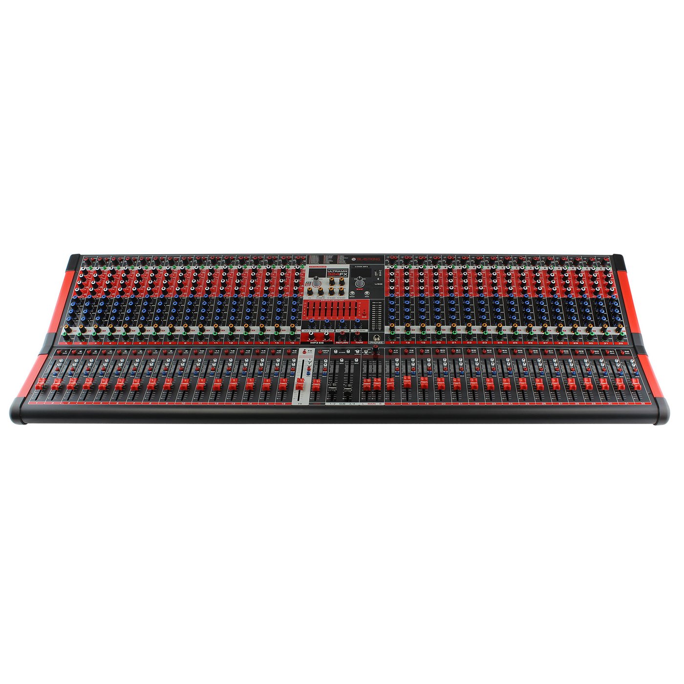 Blastking ULTRAMIX-324FX Consola de Mezcla Estéreo Analógica de 32 Canales
