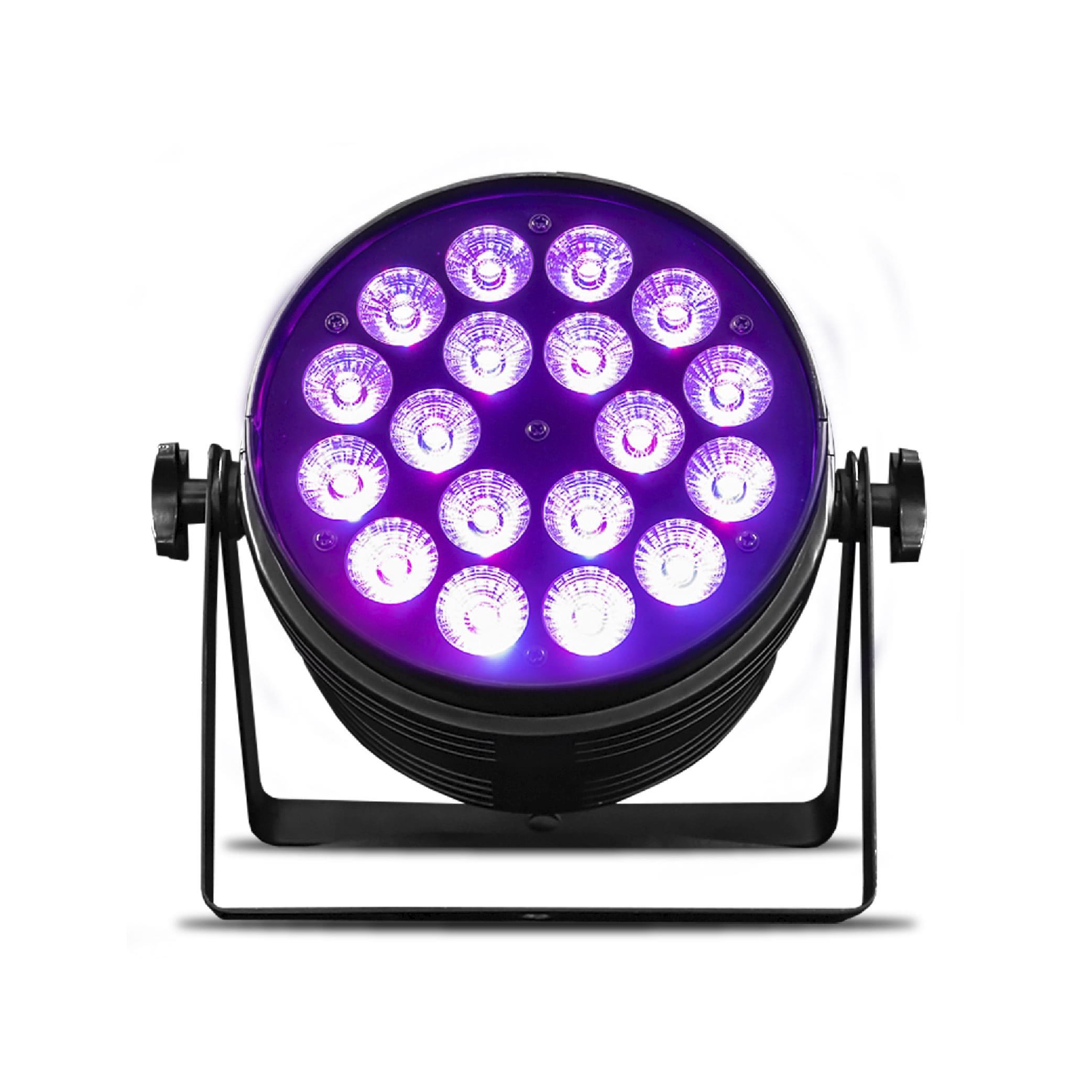 Lite Tek 6'' A Flight Case18led Dmx Light