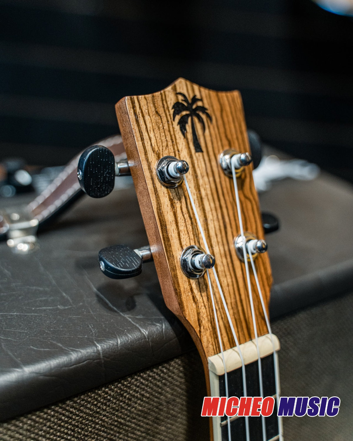 Ookala Concert Ukulele Zebra With Pick-Up