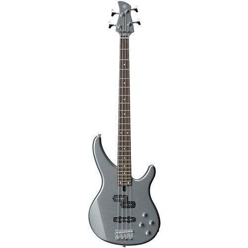Yamaha TRBX204 4-String Bass Guitar Laurel Fingerboard (Gray Metallic)