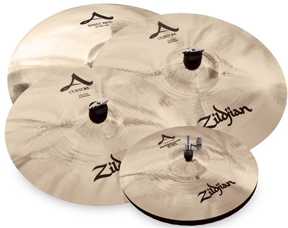 Zildjian A Custom and A Cymbal Set