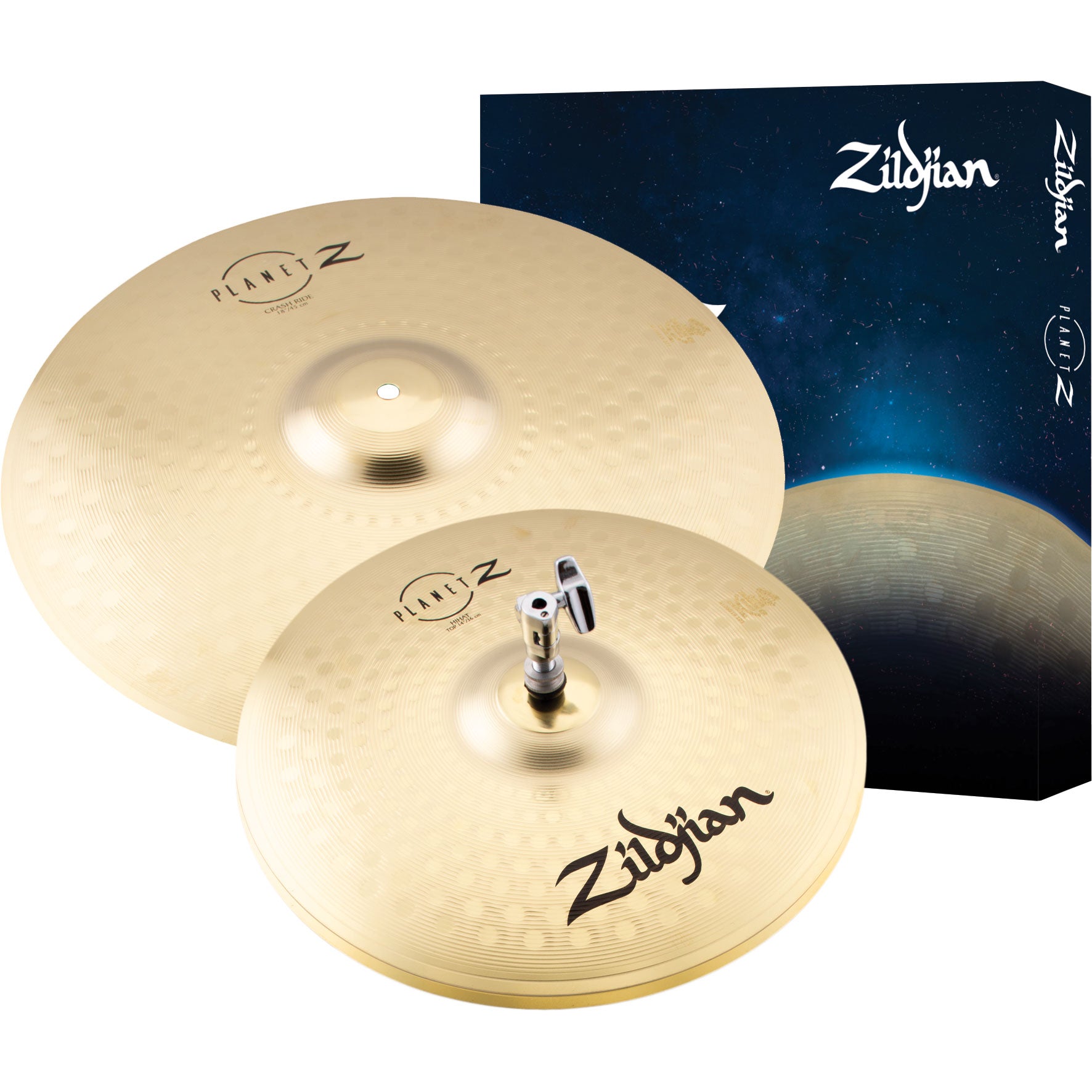 Zildjian Planet Z Pro 2-Piece Cymbal Pack