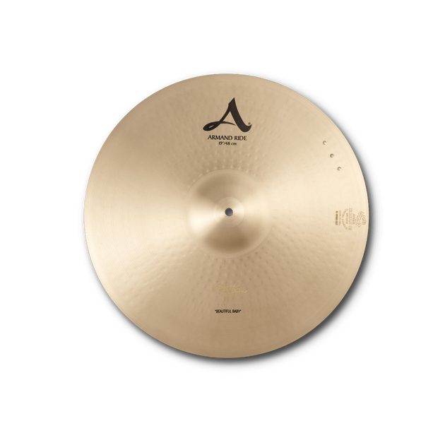 Zildjian A 19" Armand Beautiful Baby Ride Cymbal w/ 3 Rivets