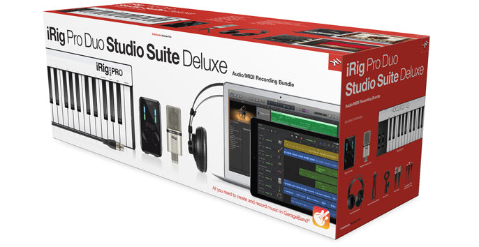 IK Multimedia iRig Pro Duo Studio Suite Deluxe