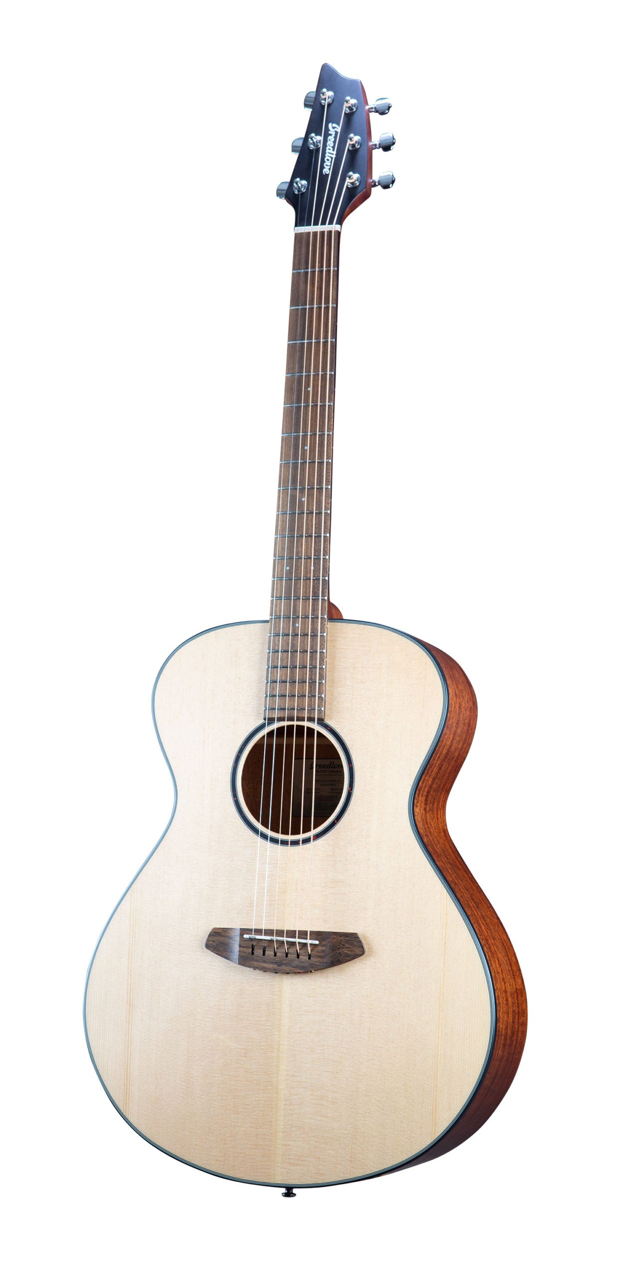 Breedlove Eco Discovery S Concert Left Handed Acoustic Guitar - Natural