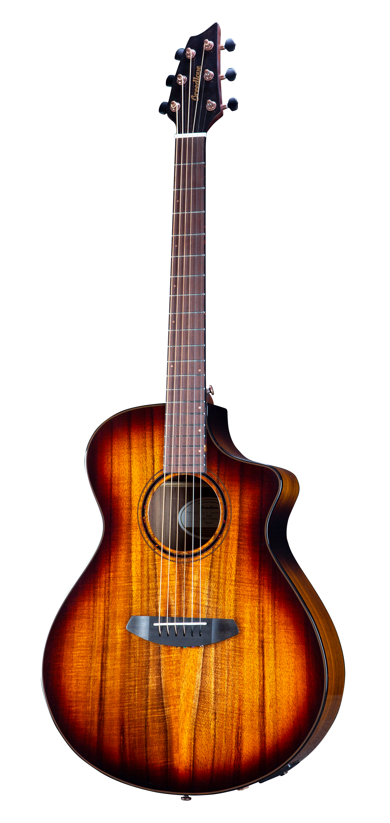 Guitarra acústica-eléctrica Breedlove Eco Pursuit Exotic S - Edgeburst