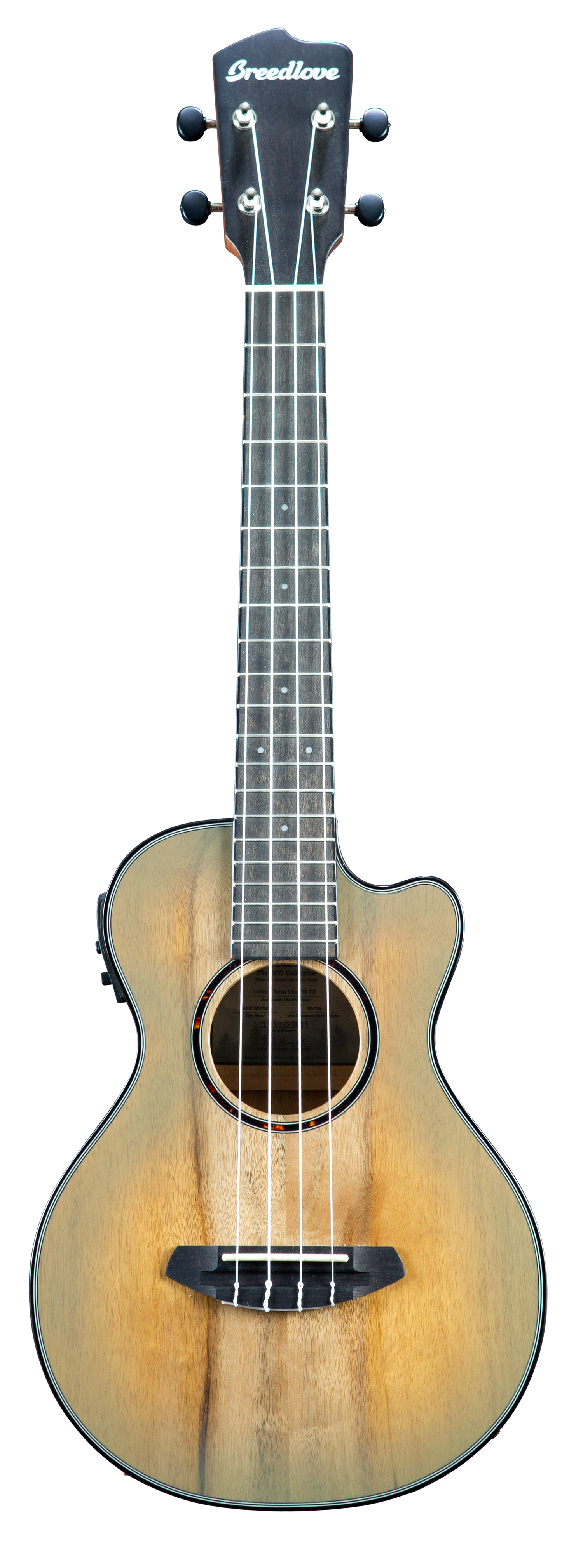 Breedlove Eco Lu'au S Tenor CE Acoustic Electric Ukulele - Sweetgrass