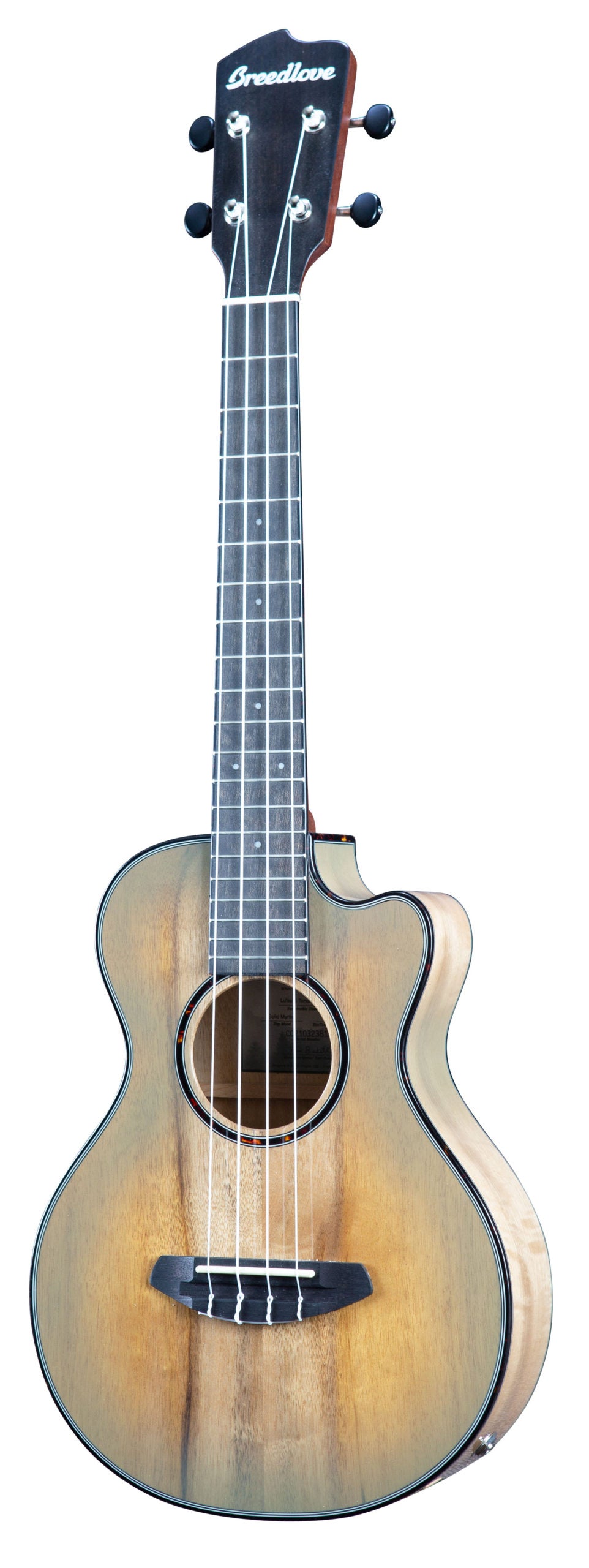 Breedlove Eco Lu'au S Tenor CE Acoustic Electric Ukulele - Sweetgrass