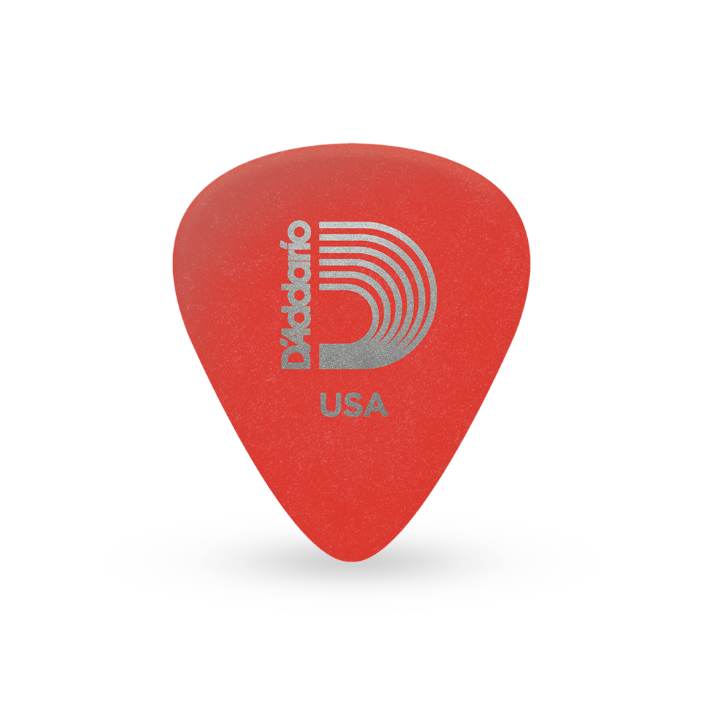 D'Addario Duralin .50mm Super Light Guitar Pick - Red