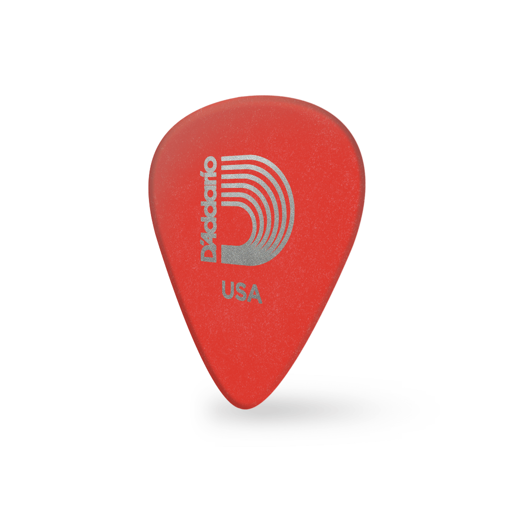 D'Addario Duralin .50mm Super Light Guitar Pick - Red