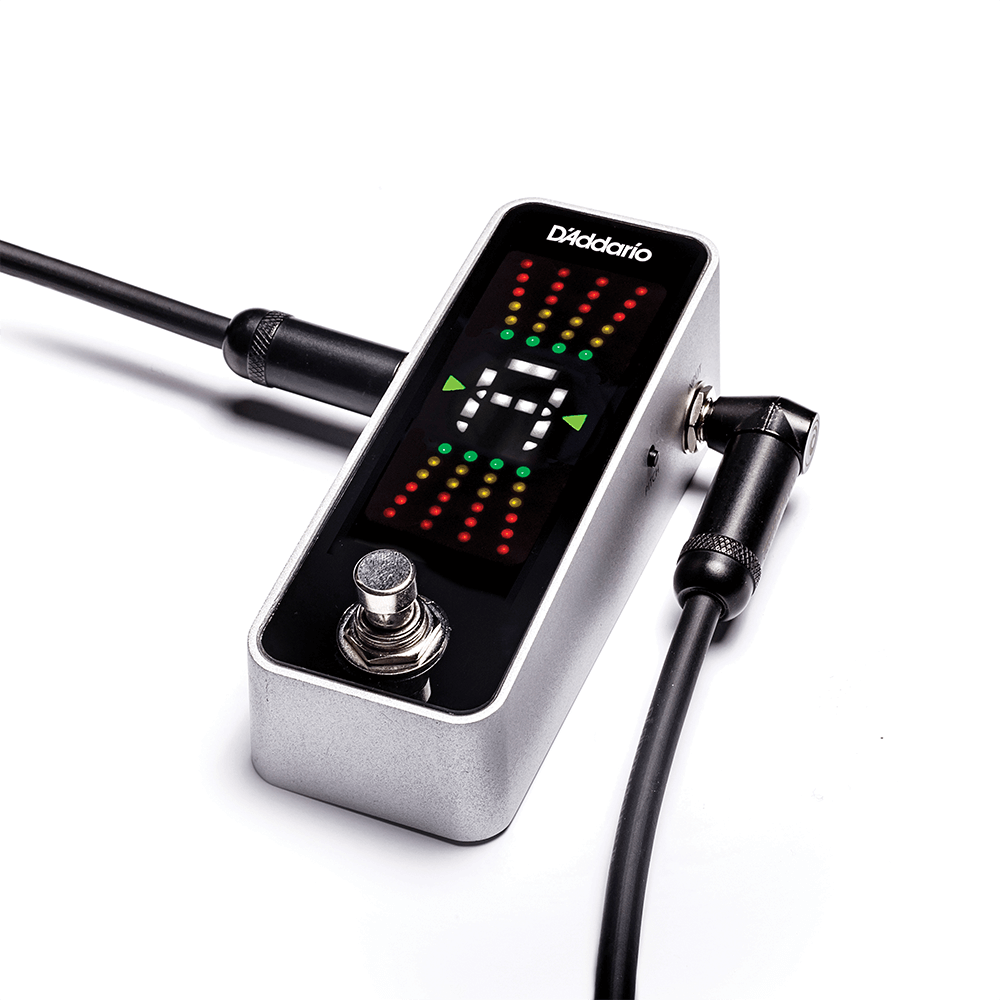 D'Addario Chromatic Pedal Tuner 32-Bit, True Bypass