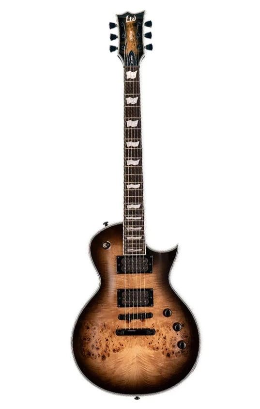 LTD EC-1000 Series Electric Guitar - Black Natural Burst/Macassar Ebony