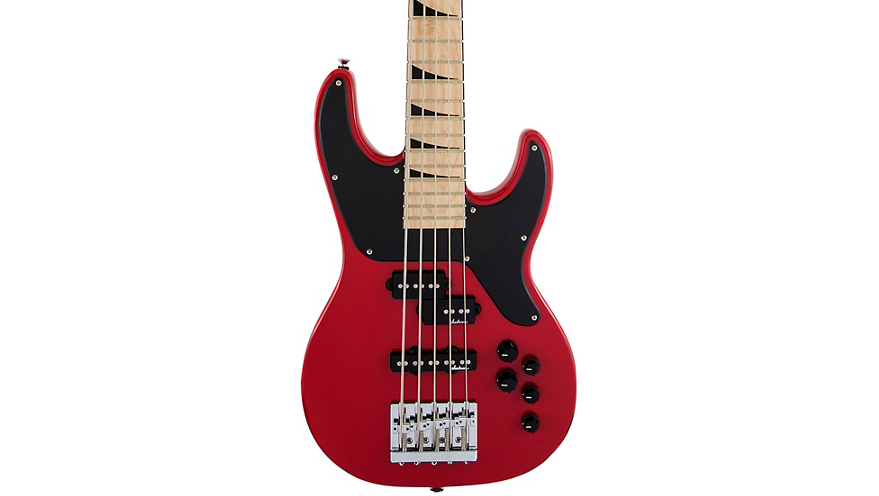 Jackson Concert Bass CBXNTM V 5 String Electric Bass - Fiesta Red