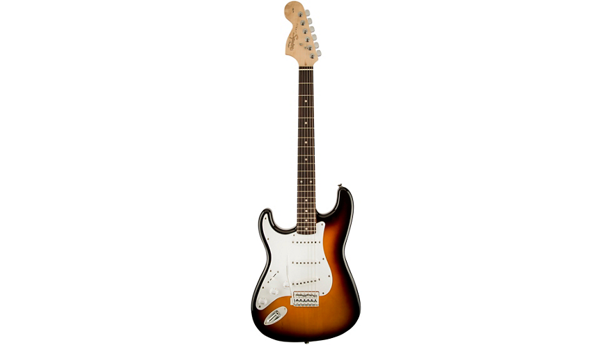 Squier Affinity Stratocaster Left Handed Electric Guitar Brown Sunburst