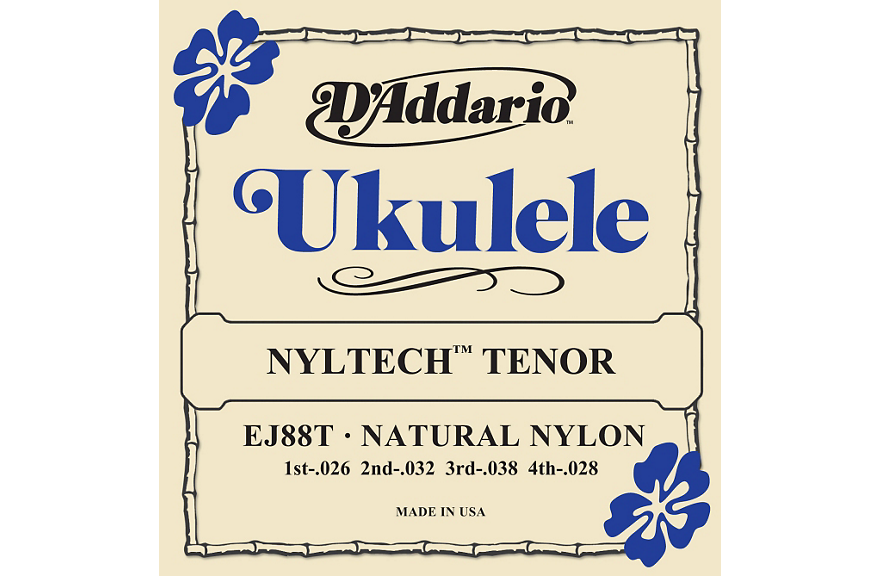 D'Addario EJ88T Nyltech Tenor Ukulele Strings