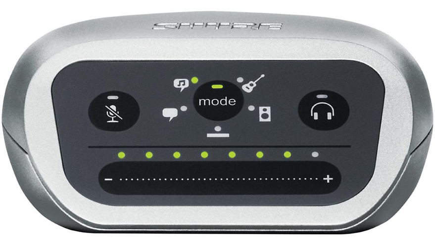 Shure Motiv MVi Digital Audio Interface with USB and Lightning Cables Included