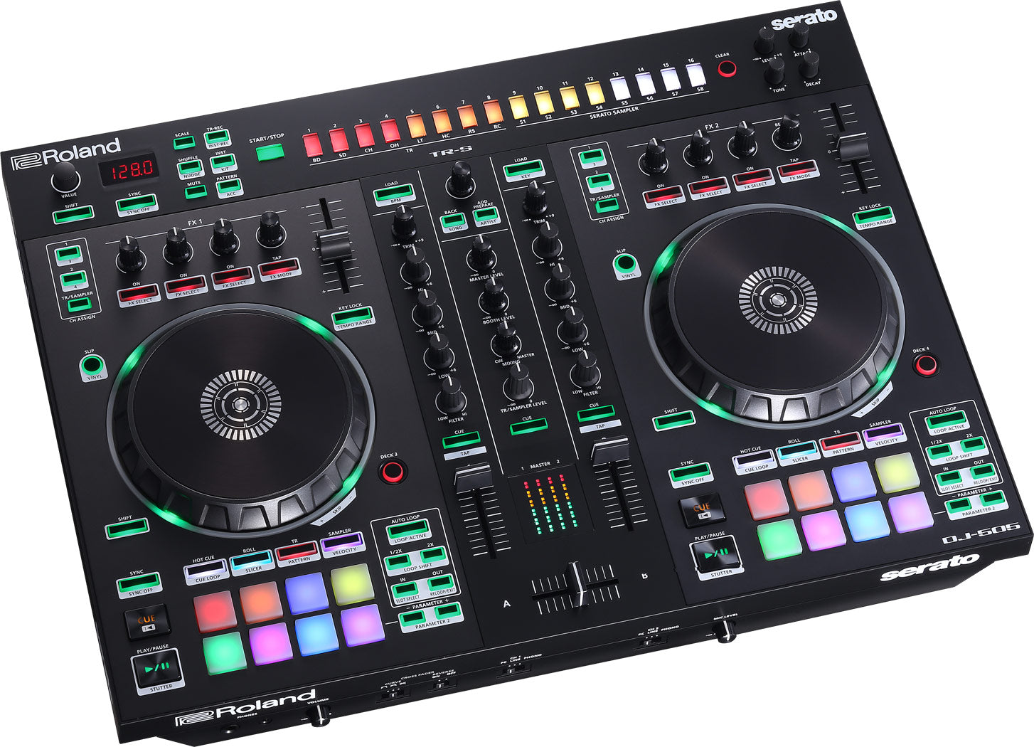 Roland DJ-505 DJ Serato DJ Controller