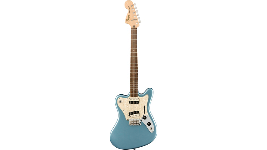Squier Paranormal Series Super-Sonic Electric Guitar Ice Blue Metallic