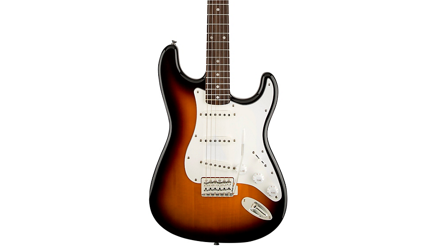 Squier Affinity Stratocaster Electric Guitar Brown Sunburst