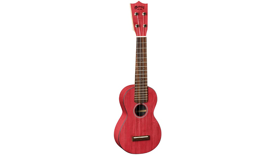 Martin X Series 0X Uke Bamboo Soprano Ukulele Red