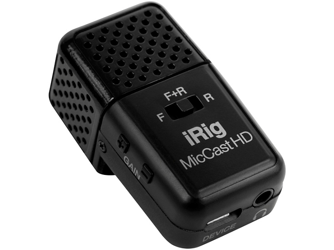 IK Multimedia iRig Mic Cast HD for Mac and Select Android Devices