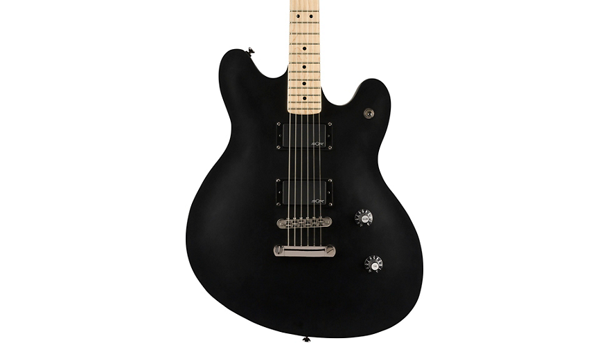 Squier Contemporary Active Starcaster Maple Fingerboard Flat Black