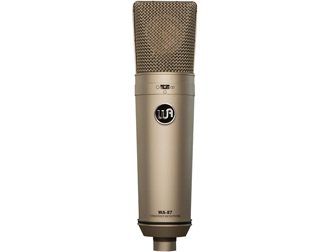 Warm Audio WA-87 Vintage-Style Condenser Microphone Nickel