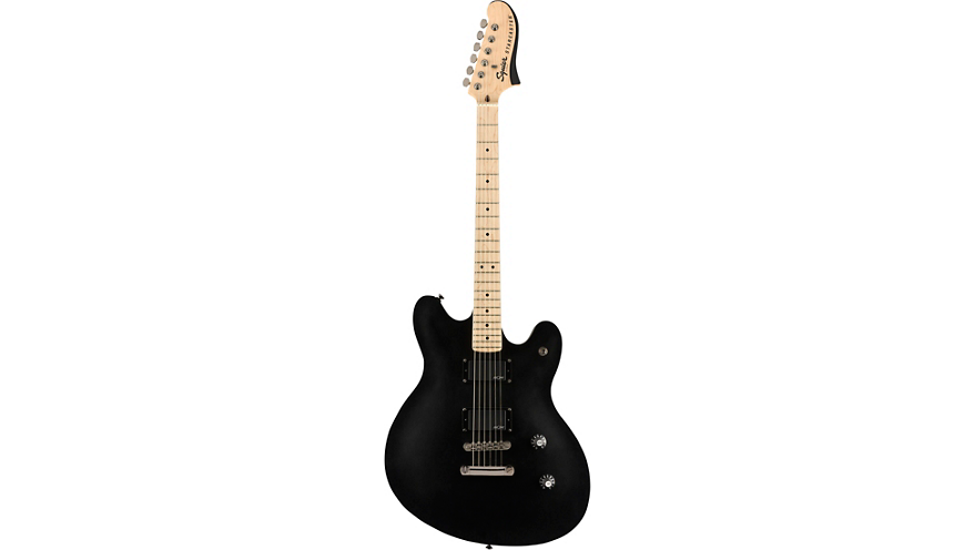 Squier Contemporary Active Starcaster Maple Fingerboard Flat Black