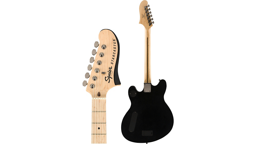 Squier Contemporary Active Starcaster Maple Fingerboard Flat Black