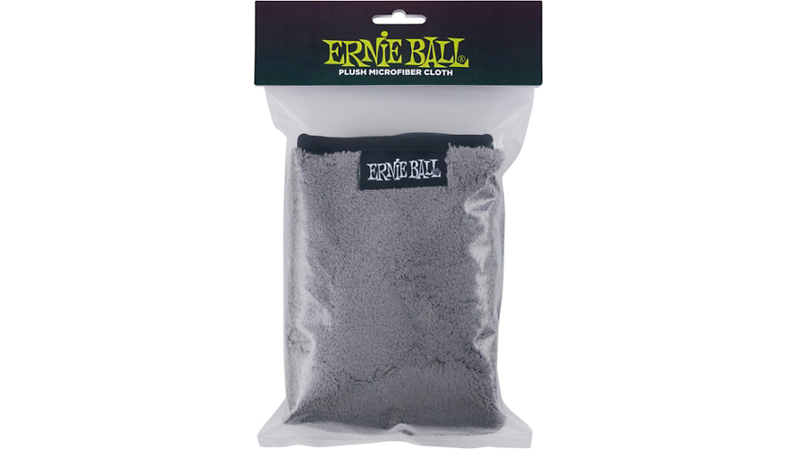 Ernie Ball Ultra-Plush Microfiber Polish Cloth Gray