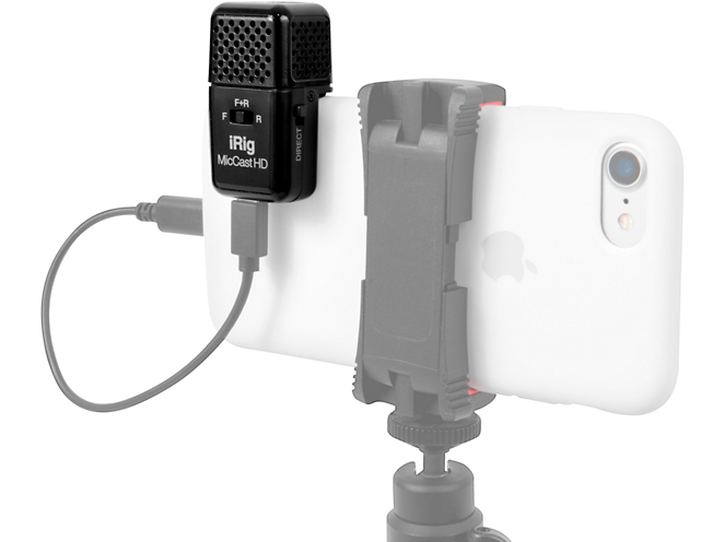 IK Multimedia iRig Mic Cast HD for Mac and Select Android Devices