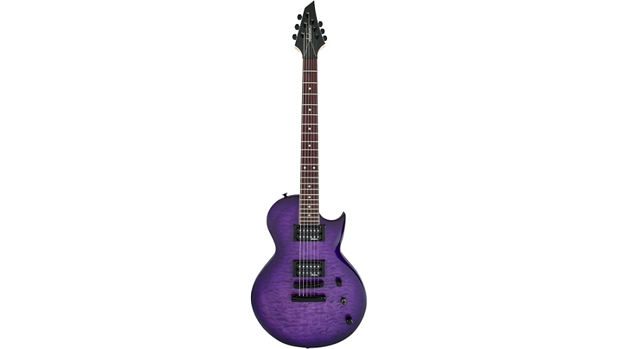 Jackson JS Series Monarkh SC JS22Q Electric Guitar Transparent Purple Burst