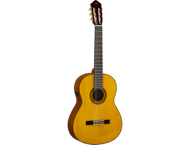 Yamaha CG-TA TransAcoustic Nylon-String Acoustic-Electric Guitar Gloss Natural