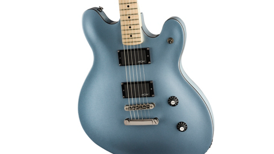 Squier Contemporary Active Starcaster Maple Fingerboard Ice Blue Metallic