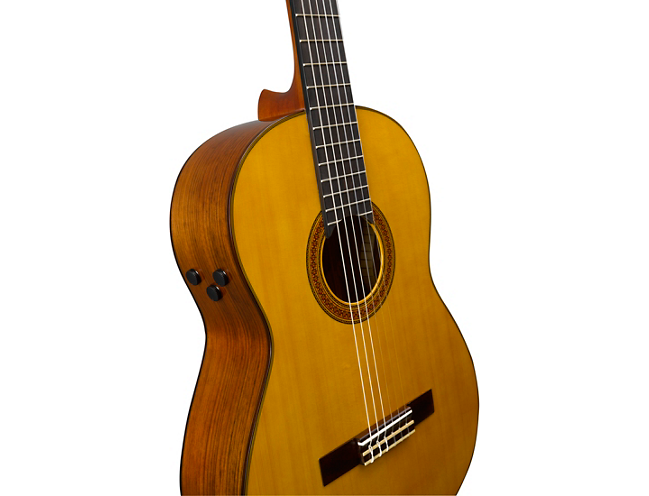 Yamaha CG-TA TransAcoustic Nylon-String Acoustic-Electric Guitar Gloss Natural