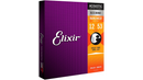 Elixir 80/20 Bronze Acoustic Guitar Strings with NANOWEB Coating, Light (.012-.053)
