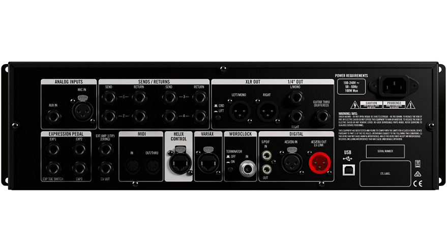 Line 6 Helix Multi-Effects Guitar Rack
