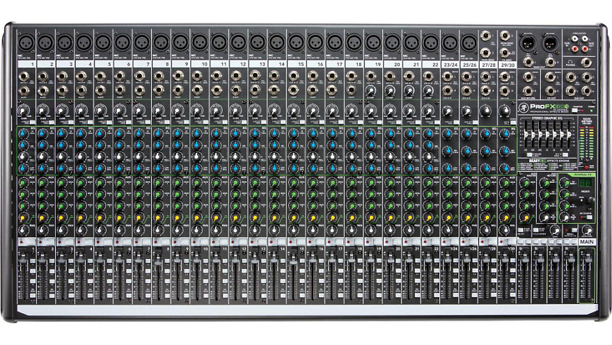 Mackie ProFX30v2 30-Channel 4-Bus FX Mixer with USB