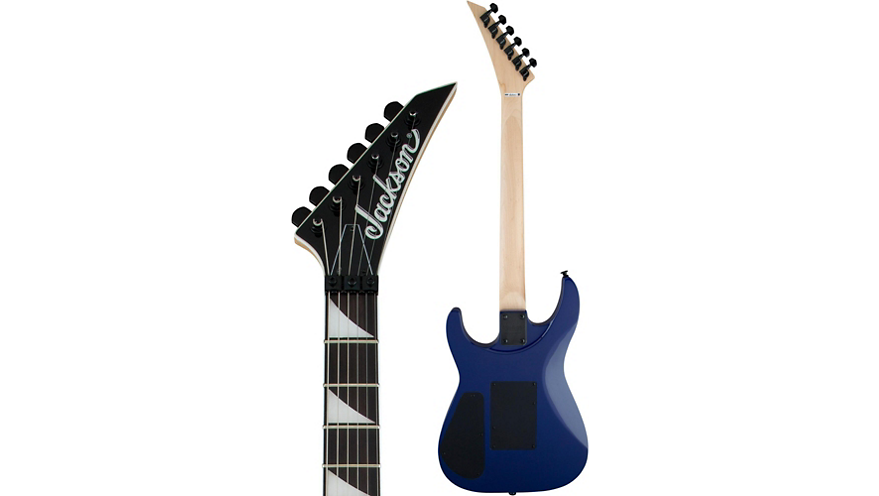 Jackson JS32Q Dinky DKA, QM Electric Guitar Transparent Blue